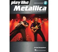 Play like Metallica Book and Audio Online Guitar Hal Leonard