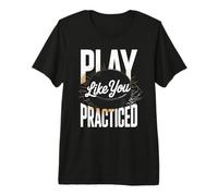Play Like You Practiced Ice Hockey Motivation Premium T-Shirt
