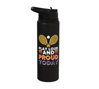 Play Loud and Proud Today Stainless Steel Insulated Water Bottle