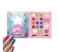 Play Makeup for Kid Washable Portable Eyeshadow Palette Cosmetic