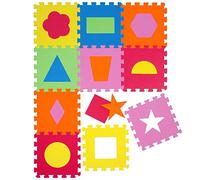 Play Mat Baby Foam Puzzle 9 Large Floor Tiles Symbols