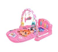 Play Mat for the Floor, with Music, Light, Adjustable for Early Education, Foldable Play Piano Gymnastics Activity Mat for Children, for Living Room, Bedroom, Playroom, Home and Ki