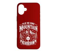 Play Me Some Mountain Music Mandolin Cute Southern Funny Case for iPhone 16 Plus