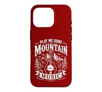 Play Me Some Mountain Music Mandolin Cute Southern Funny Case for iPhone 16 Pro