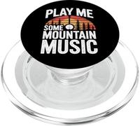 Play Me Some Mountain Music Rustic Banjo Jam Session PopSockets PopGrip for MagSafe