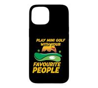Play Mini Golf with your favourite People Case for iPhone 15