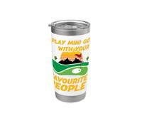 Play Mini Golf with Your Favourite People Stainless Steel Insulated Tumbler