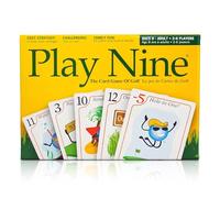 Play Nine Golf Card Game UK Edition - Fun Family Card Game for Adults & Kids, 2-6 Players, Ages 8+, Quick Easy to Learn Strategy Game, Perfect for Game Night, Travel & Party Entertainment