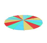 Play Parachute for Kids Play Children Rainbow Parachute Toy Fabric vidaXL