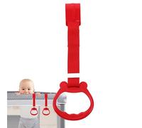 Play Pen Pull up Rings | Crib Tool Rings Playpen Rings to Pull up | Colorful, Ergomic Playpen Accessories for Helping Baby Stand, Walk