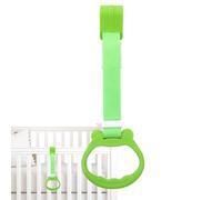 Play Pen Pull up Rings, Crib Tool Rings Playpen Rings to Pull up on, Ergonomic, Practice Tool, Colorful, Enhances Grasping and Pulling Skills for Boys Girls