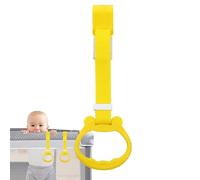 Play Pen Pull up Rings - Walking Exercises Assistant Pull up Handles,Colorful, Ergonomic Playpen Accessories for Helping Baby Stand, Walk