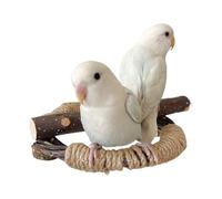 Play-Play Stand, Bird Perch Stand, Wooden Beloved Perch Stand, Pet Supplies, Standing Branches Bird Cage with Rope for Budgies, Budgies, Lovebirds