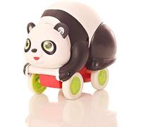 Play Pride Scooter Panda Toy - Tumbling Pet for Toddlers, Push and Go Kids Animal Toy for Baby Age 1 & Up