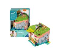 Play+ Roll & Play Sound Cube Wild Animals
