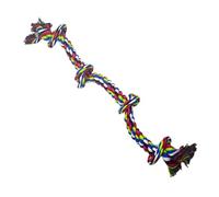 Play Rope, Tough Chew Tug Toy, Twisted Fiber Design for Strength, Engaging Pull Game Accessory, Sturdy Cotton Knot Rope, Pet Activity Gear for Home Outdoor Fun 20.5 X 0.98 X 0.98 Inch