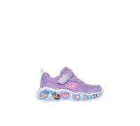 Skechers Boy's Girl's Play Scene Fun Squad Sneaker, Purple, 8 UK Child