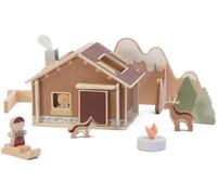Play Set Baita Dolomiti | Trudi by Sevi | Wooden Toys for Children from Three Years | 29 x 14.5 x 19 cm | Sevi Nature 87862
