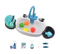 Play Sink with Running Water for Kids Educational Kitchen Toy