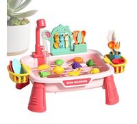 Play Sink With Running Water Fun Pretend Washing Dishes Faucet Game