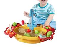 Play Sink With Running Water - Water Basin, Single Unit Pretend Kitchen Station For Child Learning, Interactive Toy With Flow System, Educational Prop, Active Centre For Boys, Girls And Daycare Rooms