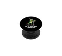 Play Skills Day Frog Teacher Coffee Scooter PopSockets Adhesive PopGrip