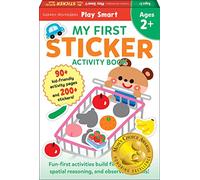 Play Smart My First Sticker Book: For Ages 2+