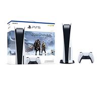 Play-Station 5 PS-5 Disc Version Gaming Console God of War Ragnarok Bundle with 4K UHD Blu-ray Player + 1 Controller - up to 120fps for Compatible Games, Support for 120Hz Output on 4K Displays