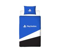 Play Station Official Single Duvet Cover Set | Banner Gaming Design Reversible 2 Sided Bedding Including Matching Pillow Case | Character World Brands Single Bed Set | Polycotton