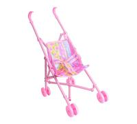 Play Stroller for - Lightweight Mini Pram for s, Easy Wheels and Adjustable Handle | Imaginative Walking Toy for Kindergarten, Nursery, Play Appointments, Games