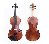 Play Student Handmade Violin Air-dried For 10 Years Maple Wood White Pine Ebony (Color : 4/4)