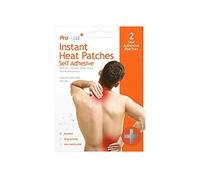 Play-tec Self Adhesive Instant Heat Pads, Ideal for Muscular Aches, Pains Strains and Sprains, Helps to Relax Tight Muscles, Long Lasting, Easy to Use -2 Pack