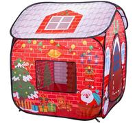 Play Tent, Foldable Pop-Up Toddler Playhouse with Door, Window & Top Opening, Trick or Treat Non-Shrink Fade Resistant Kids Tent for Girls and Boys Gift