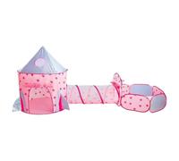 Play Tent With Tunnel - Children's Play Tent Features A Tunnel And Ball Pi