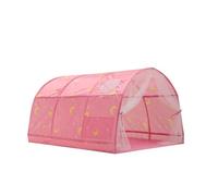 Play Tents - Breathable Indoor Tent House With Net Curtain, Kids Playhouse Tent Adorable Patterns | Cottage Sleeping Suitable Boys, Girls Playtime Activity, Comfortable Sleep