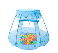 Play tents Children Tent Indoor Outdoor Toys Children's Room Decoration Easy to Install Simple Storage Portable Folding(Blue)