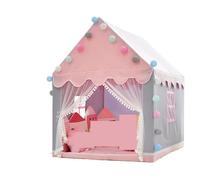 Play tents Large Children Toy Tent Folding Play House Child Room Decor(Pink)