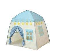 Play tents Portable Children's Tent Folding Play House Large Child Room Decor(Blue)