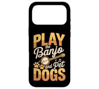Play The Banjo And Pet Dogs Funny Music Dog Case for iPhone 17 Pro Max