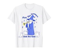 Play The Trumpet and Pet Cats T-Shirt