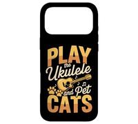 Play The Ukulele And Pet Cats Cute Music Case for iPhone 17 Pro Max