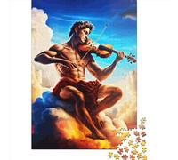 Play The Violin Jigsaw Puzzles Puzzles for Adults Kids. 1000 Piece Great Gifts Challenge Toy Educational Games Home Decoration for Educational Games Gifts 1000pcs (75x50cm)