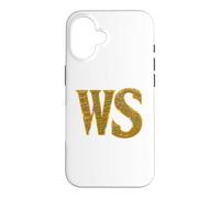 Play Titles Comedies Histories Tragedies Bard Initials Case for iPhone 16