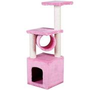 Play Towers for Cats Multi-layer Cat Tree with Sisal-covered Handrails Kitten Play House Cat Tower ture Cat Activity Centre with Cat Hole and Cat Tower Trees for C