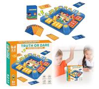 Play Truth Or Dare Children's Game The ! Parent Child Board Game Toys Let Happiness And Wisdom Accompany Every Adventure! (Orange, 20.5x3cm)