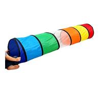 Play Tunnel - Crawling Tent for | Polyester Tunnel Tent + Steel Wire 46 x 180 cm for Living Room, Bedroom, Garden, Camping, Beach,