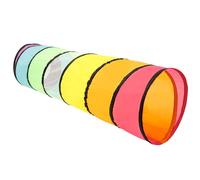 Play Tunnel for kids 6ft Round Opening Pop Up Crawl Through Tunnel for Toddlers Babies Children or Pets with Storage Bag Collapsible Gift Boy and Girl Indoor Outdoor Game