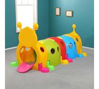 Play Tunnel, Toddler Tunnel for Kids Crawl and Climb Through, Kids' Play Structure Indoor Outdoor(A,270x105x105cm)