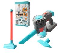 Play Vacuum,Educational Pretend Cleaning Set,Pretend Toy Vacuum That Really Works | for Playroom Kids Room Kindergarten Role Playing Early Education Housekeeping