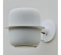 PLAY WITH NOBOX - Speaker Wall Mount Bracket Compatible with Apple Homepod Gen 1 and Gen 2 (White, Single)